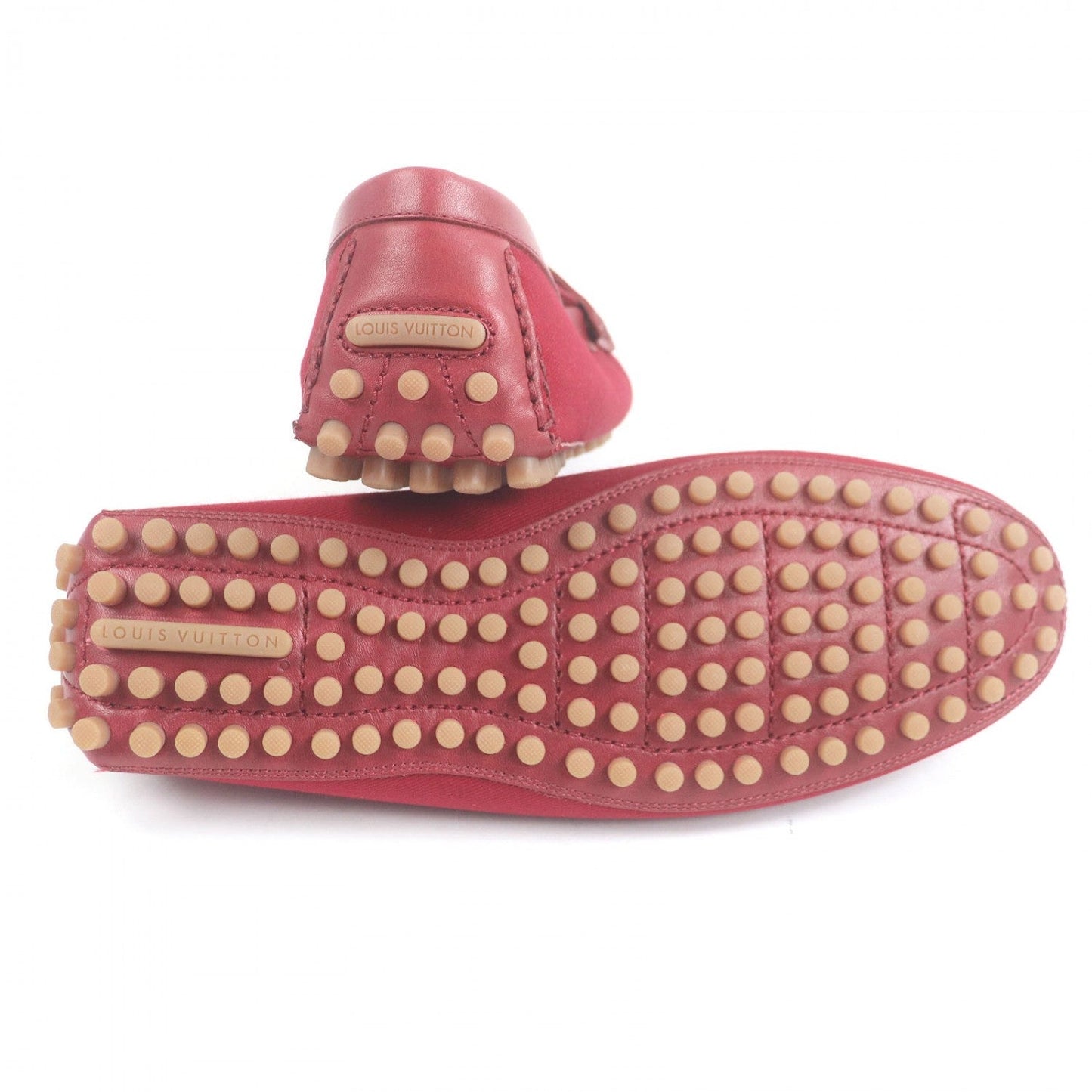Louis Vuitton Loafers Canvas Red Hockenheimring 6