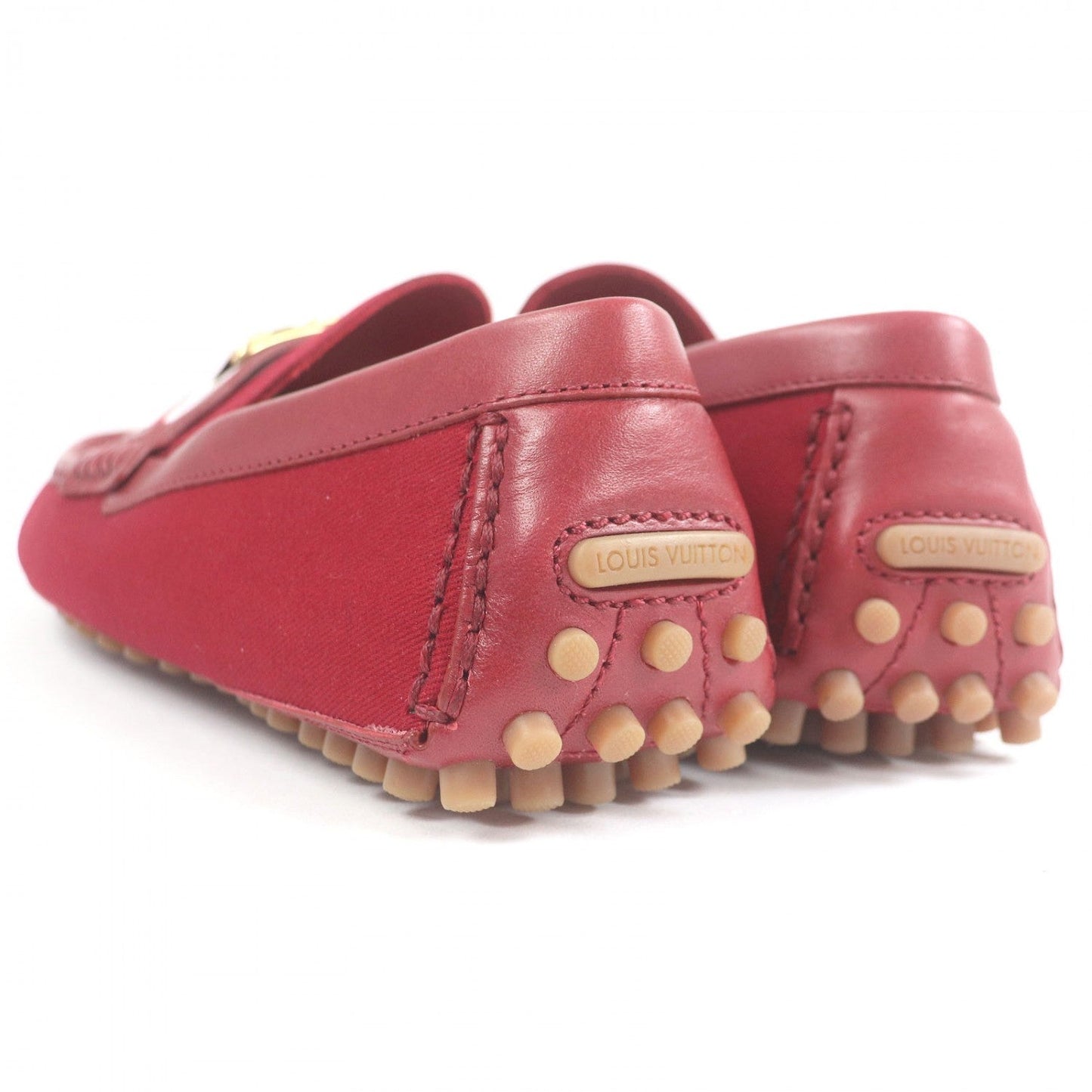 Louis Vuitton Loafers Canvas Red Hockenheimring 6