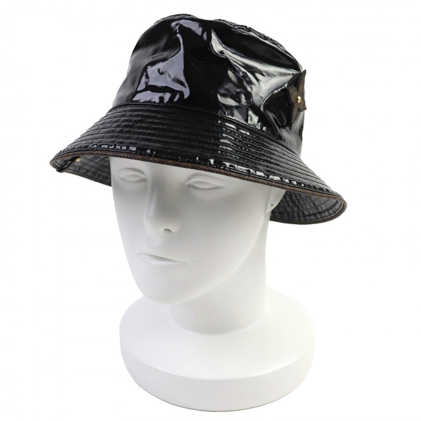 Louis Vuitton Hat M77020 Cotton Black Bob Rainyday S