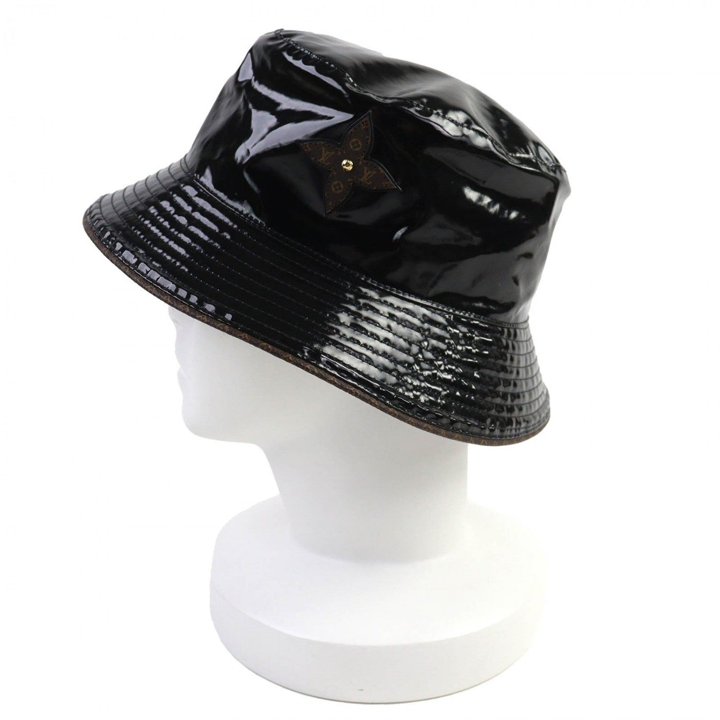 Louis Vuitton Hat M77020 Cotton Black Bob Rainyday S