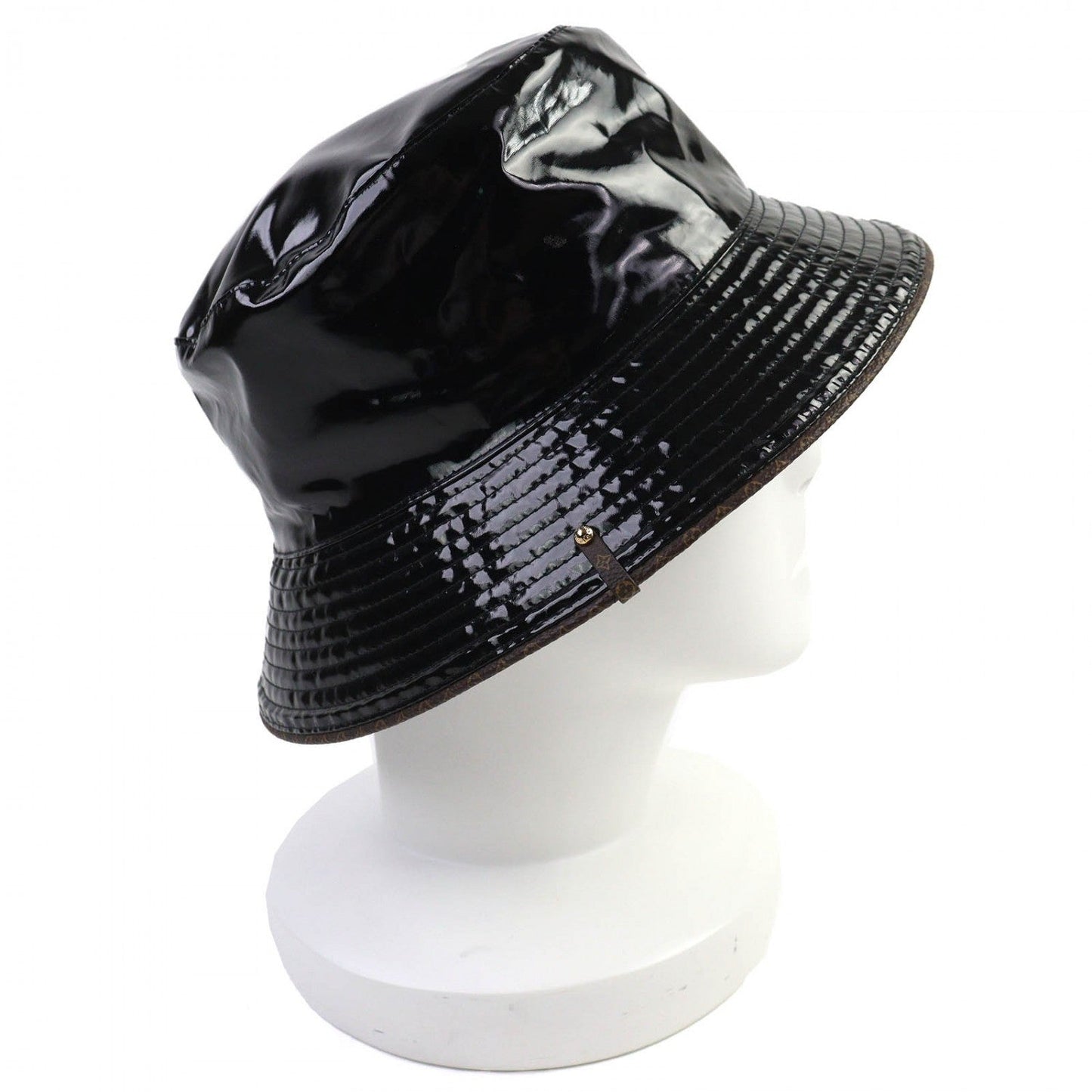 Louis Vuitton Hat M77020 Cotton Black Bob Rainyday S