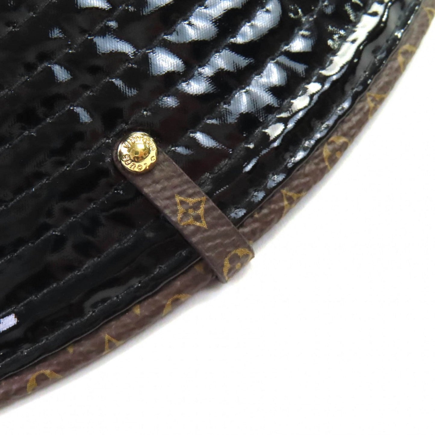 Louis Vuitton Hat M77020 Cotton Black Bob Rainyday S