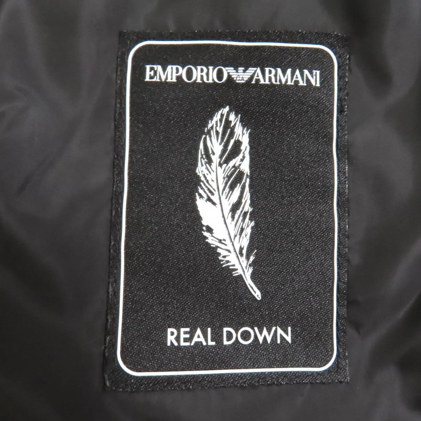 Emporio Armani Down Jacket 7V2B42 5Nviz Polyester Black 40