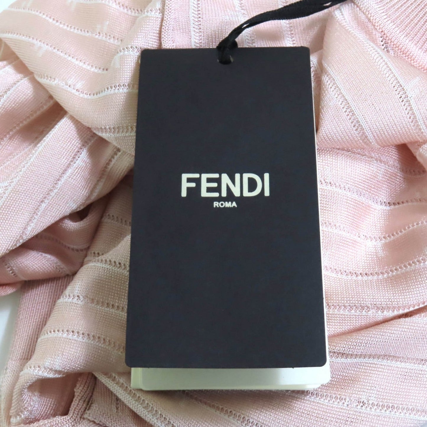 Fendi Knit Fzx834 Rayon Pink 38