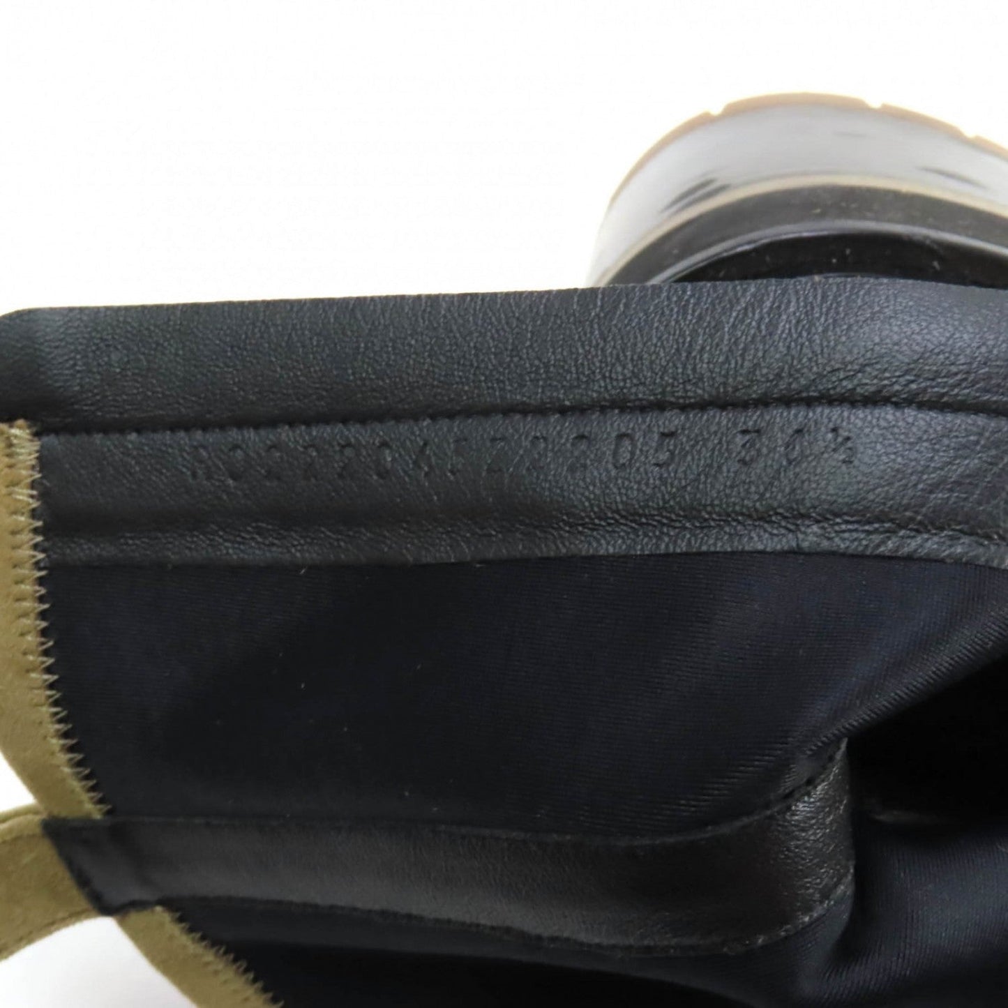 Hermes Short Boots Suede Leather Beige Florence 55 36.5
