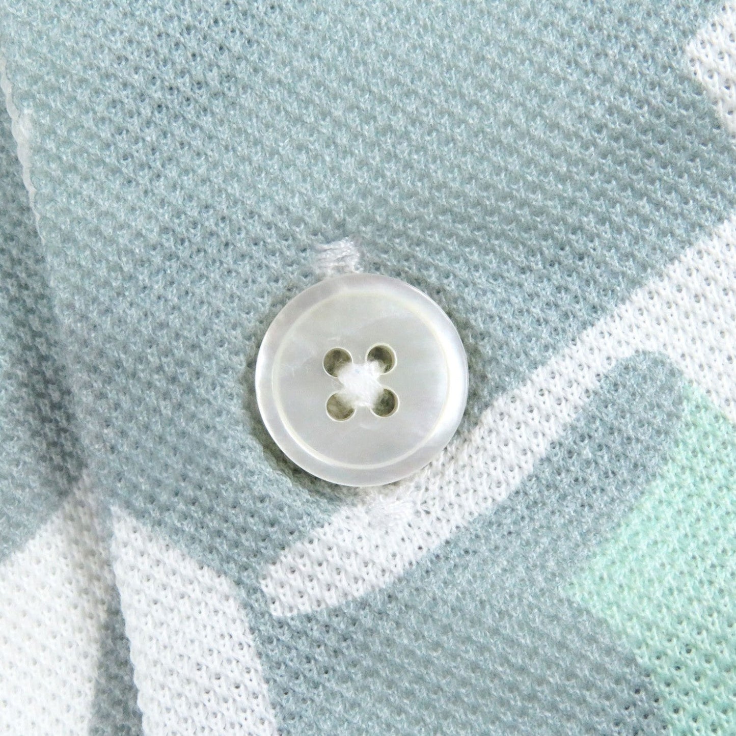 Hermes Short Sleeve Polo Shirt Cotton White Type S