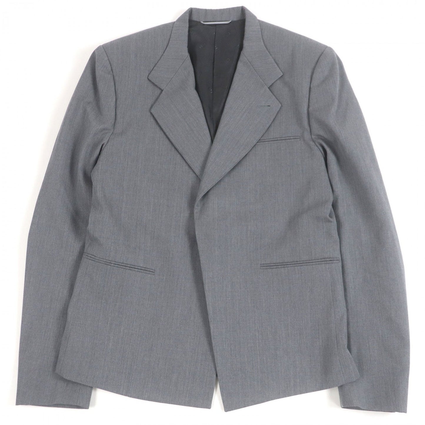 Dior Homme Tailored Jacket 243C255A5635 Wool Gray 46