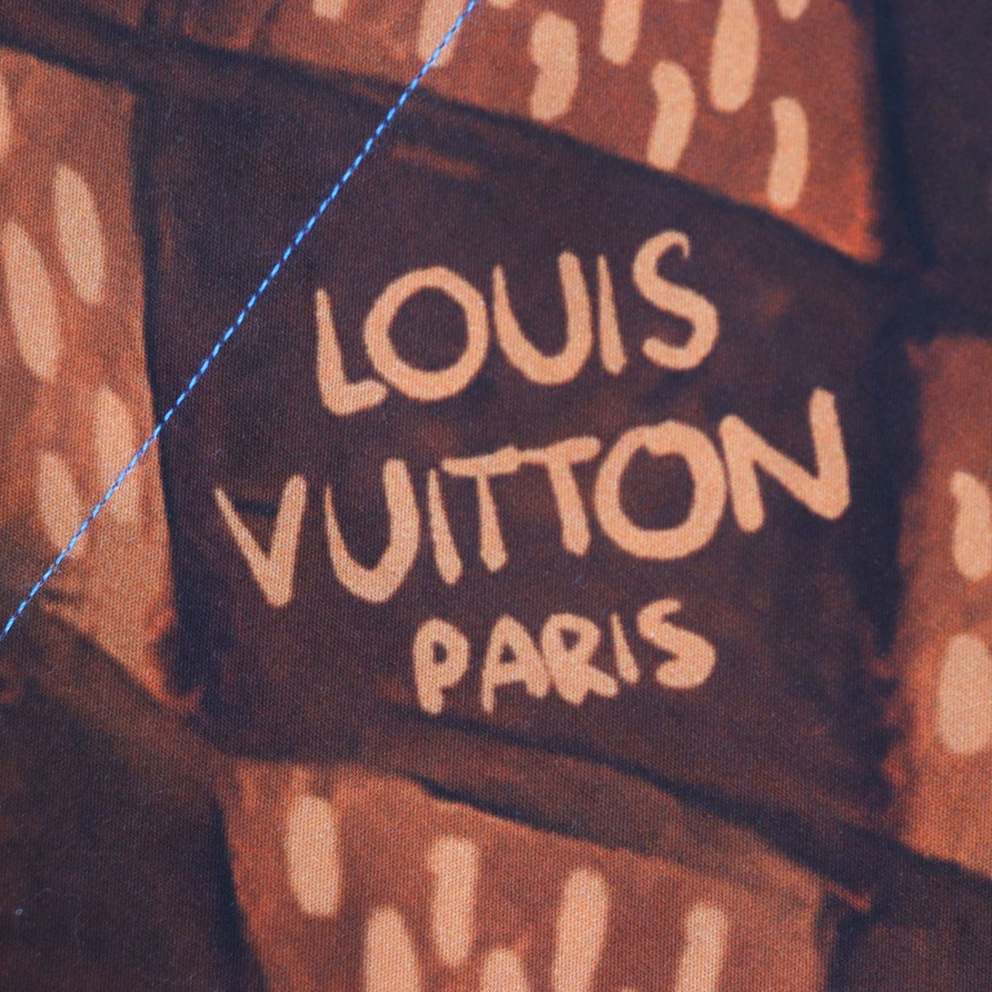 Louis Vuitton Short Sleeve Shirt Cotton Multi M