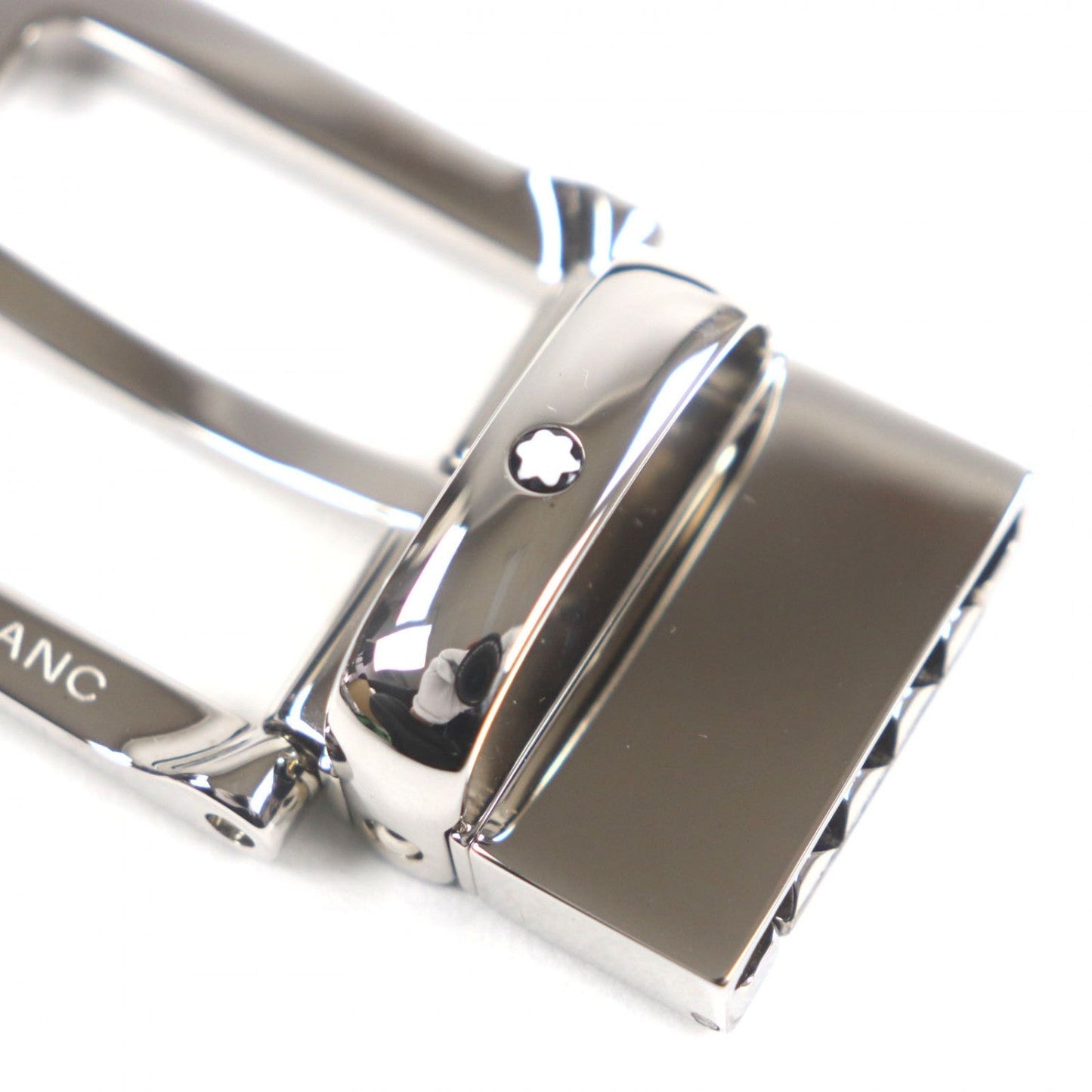 Montblanc Belt 106199 Leather Black Dark Brown