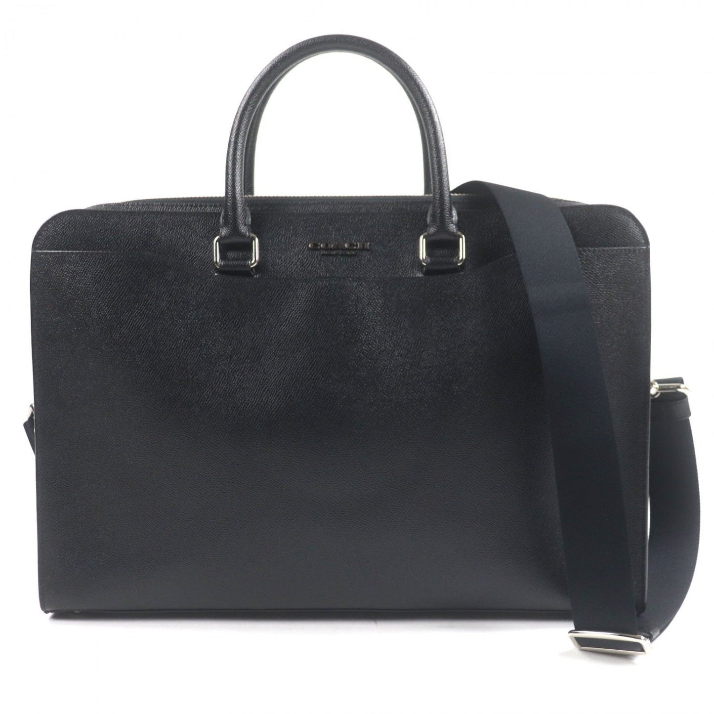Coach Briefcase F72988 Leather Black Beckett