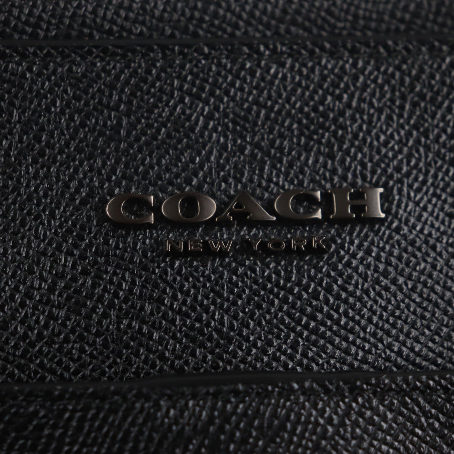 Coach Briefcase F72988 Leather Black Beckett