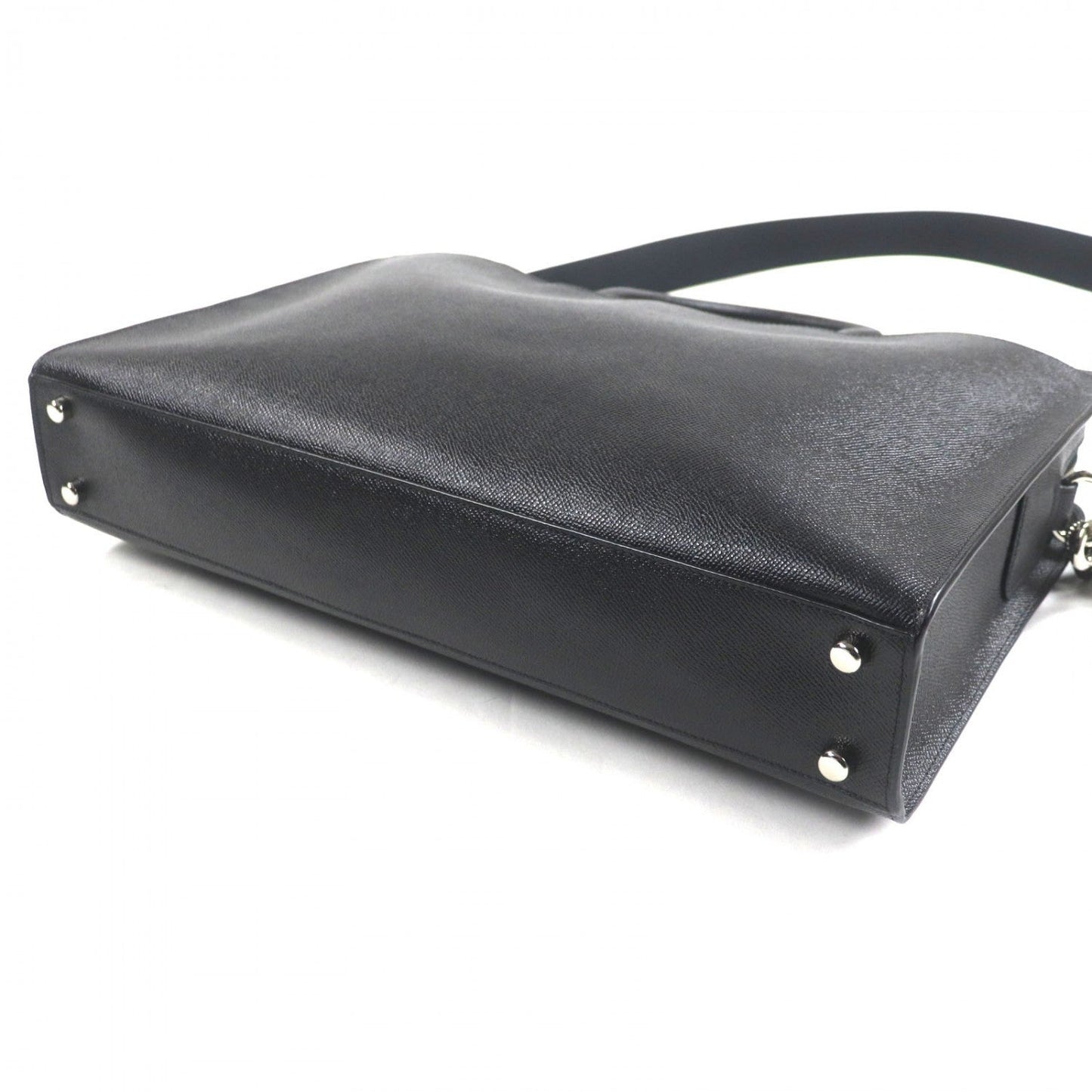 Coach Briefcase F72988 Leather Black Beckett