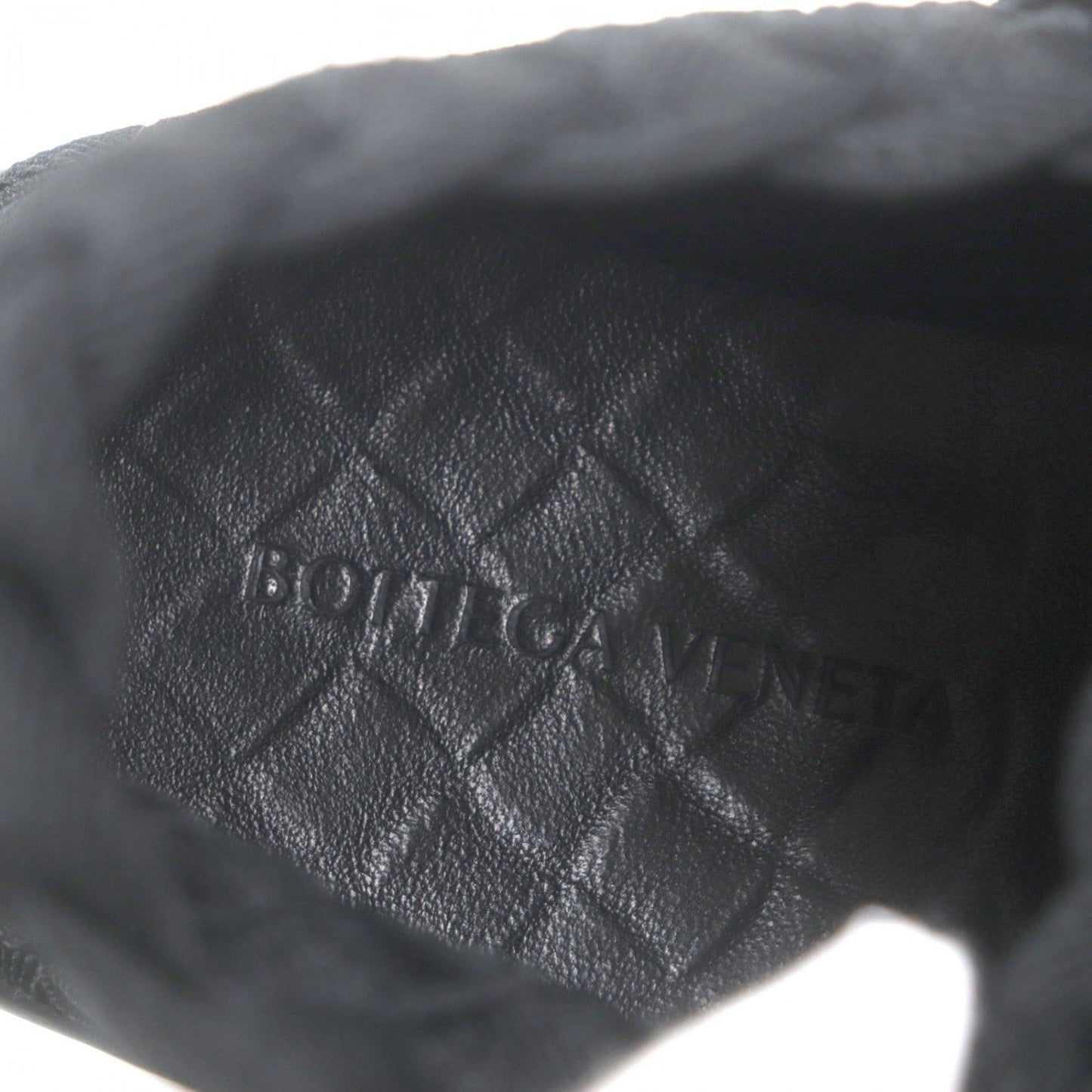 Bottegaveneta Slip-On 667227 Fabric Black Plat 39