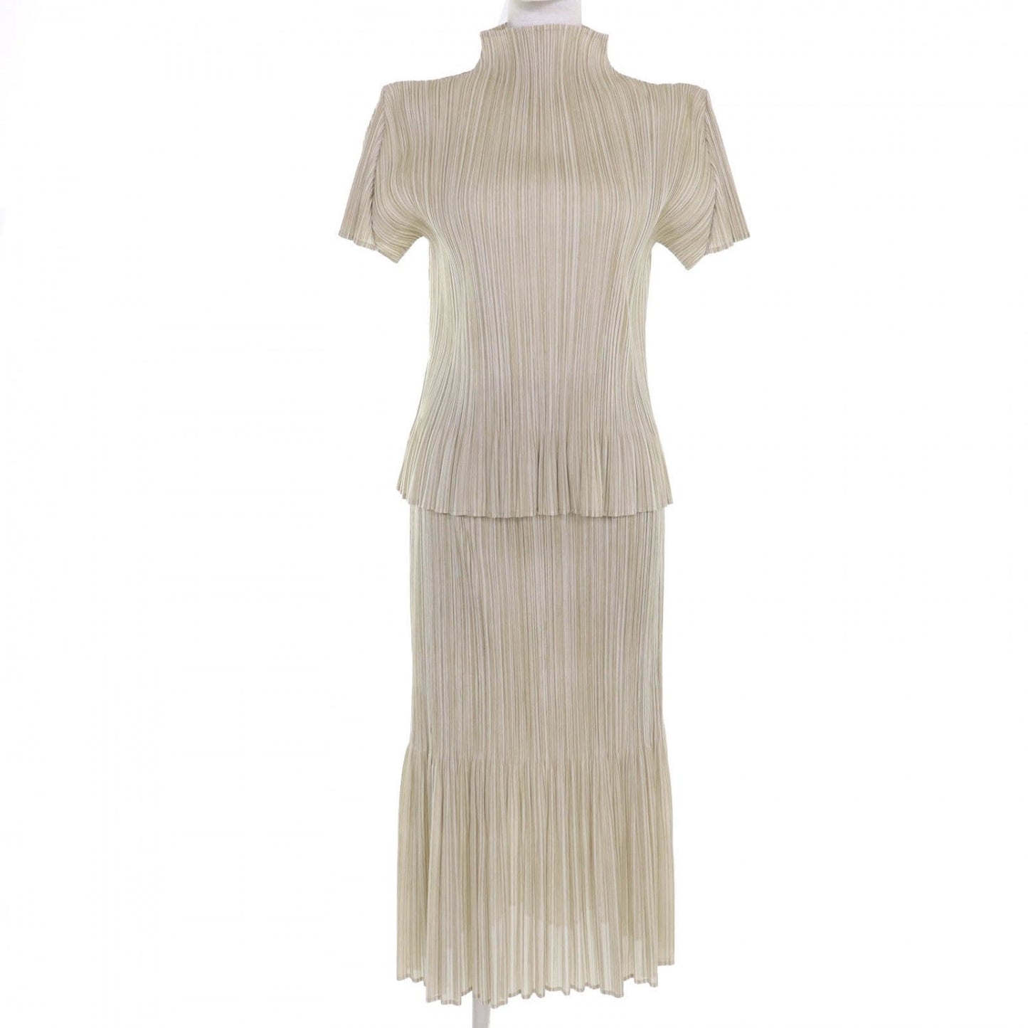 Pleats Please Setup Polyester Beige Type 3