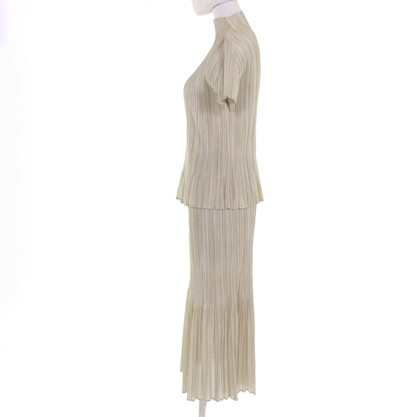 Pleats Please Setup Polyester Beige Type 3
