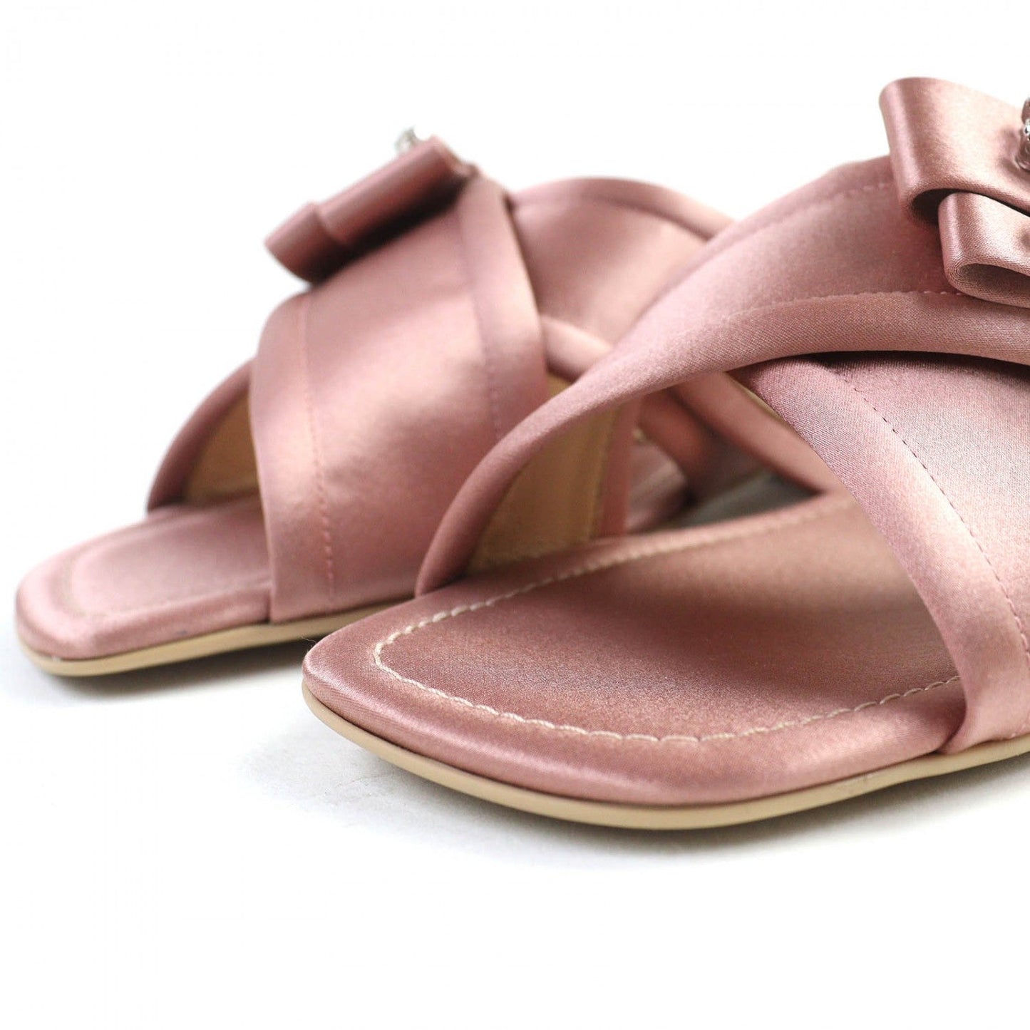 Sergio Rossi Sandals A83730 Satin Pink Type 38.5