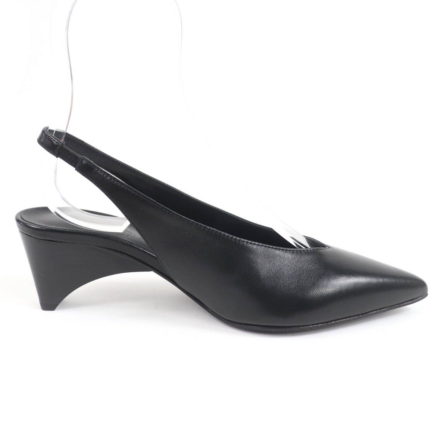 Hermes Pumps Leather Black Antim 55 36