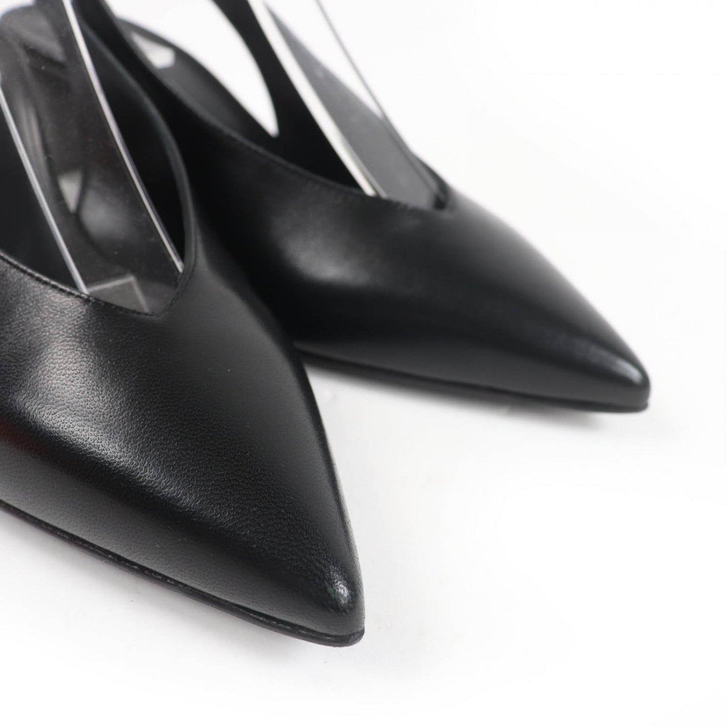 Hermes Pumps Leather Black Antim 55 36