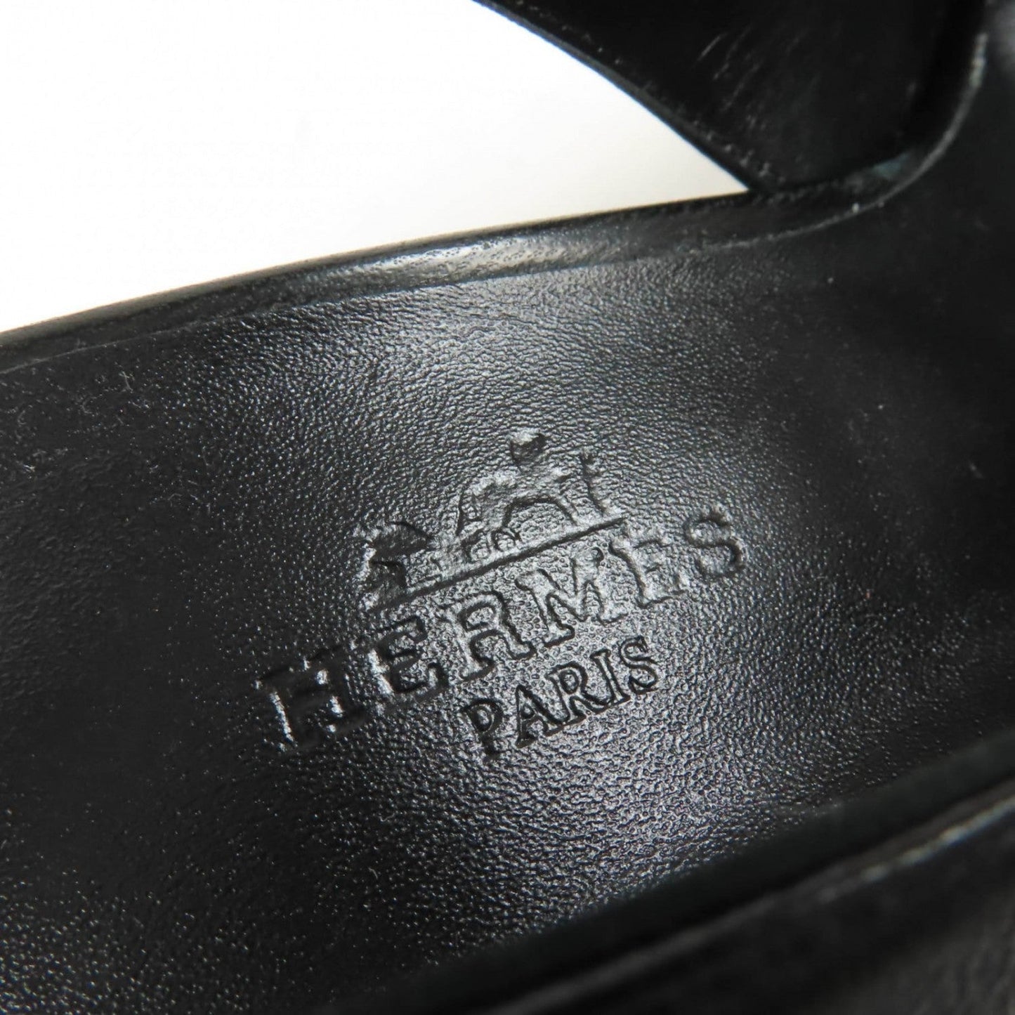 Hermes Pumps Leather Black Antim 55 36