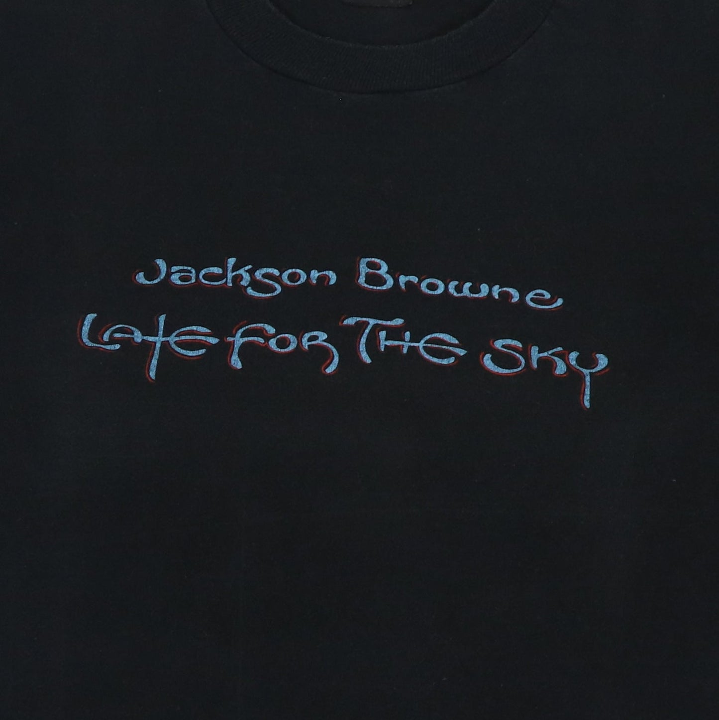 1979 Jackson Brown Late For The Sky No Nukes Shirt