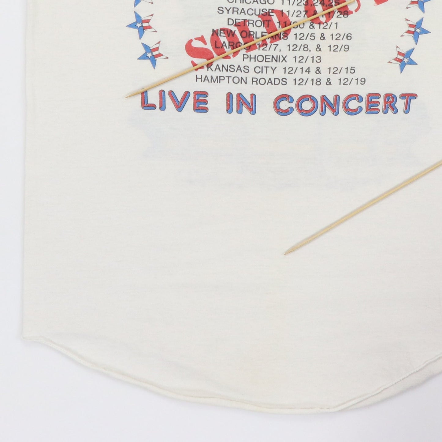 1981 Rolling Stones Tour Jersey Shirt