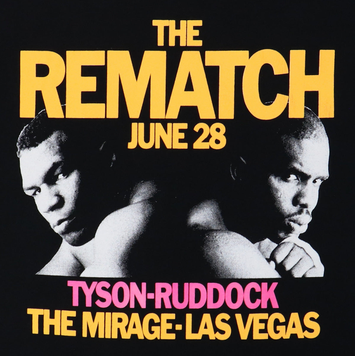 1991 Mike Tyson Donovan Ruddock Rematch Boxing