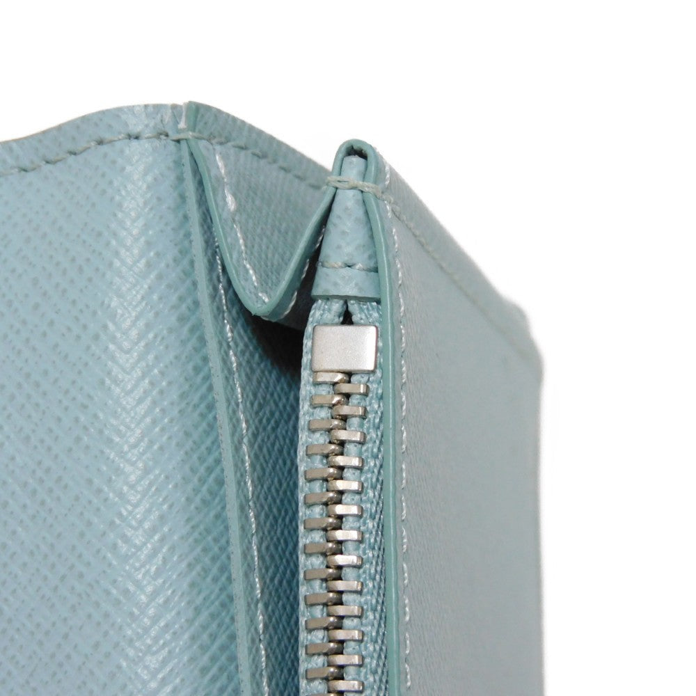 Louis Vuitton Long Wallet Purse M82306 Monogram Aqua Garden Canvas Crystal Blue Lv Logo Flower 23Aw