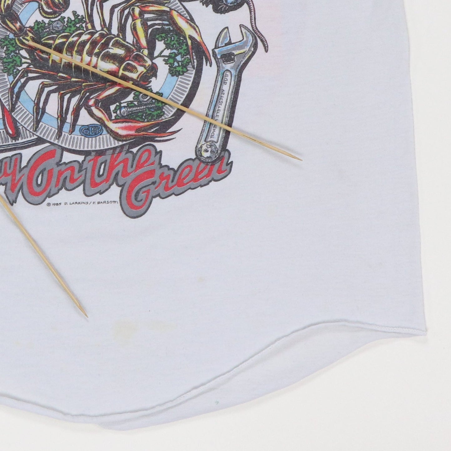 1985 Metallica Scorpions Concert Staff Jersey