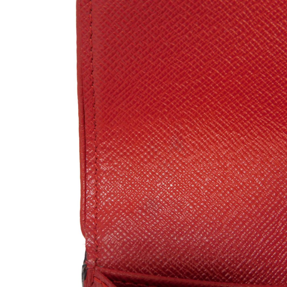 Louis Vuitton Long Wallet Purse M61184 Monogram Canvas X Calfskin Leather Slys Lv Logo Flower Brown