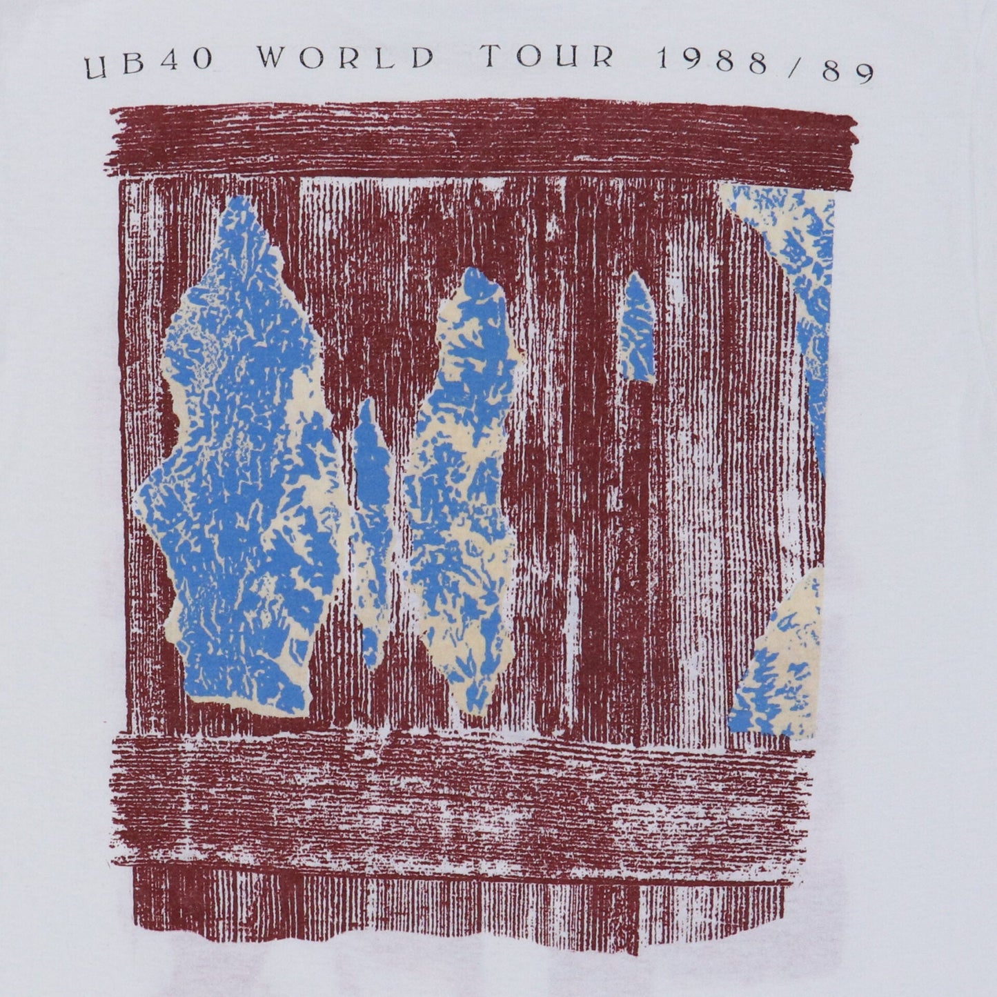 1988 Ub40 World Tour Shirt