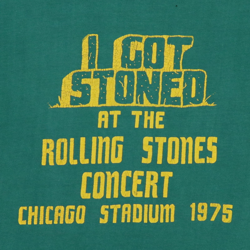 1975 Rolling Stones I Got Stoned Chicago Concert
