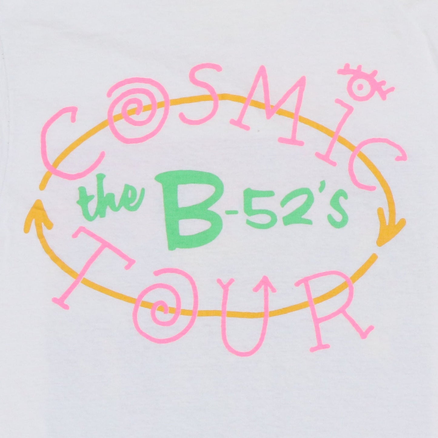 1989 B-52'S Cosmic Thing Tour Shirt