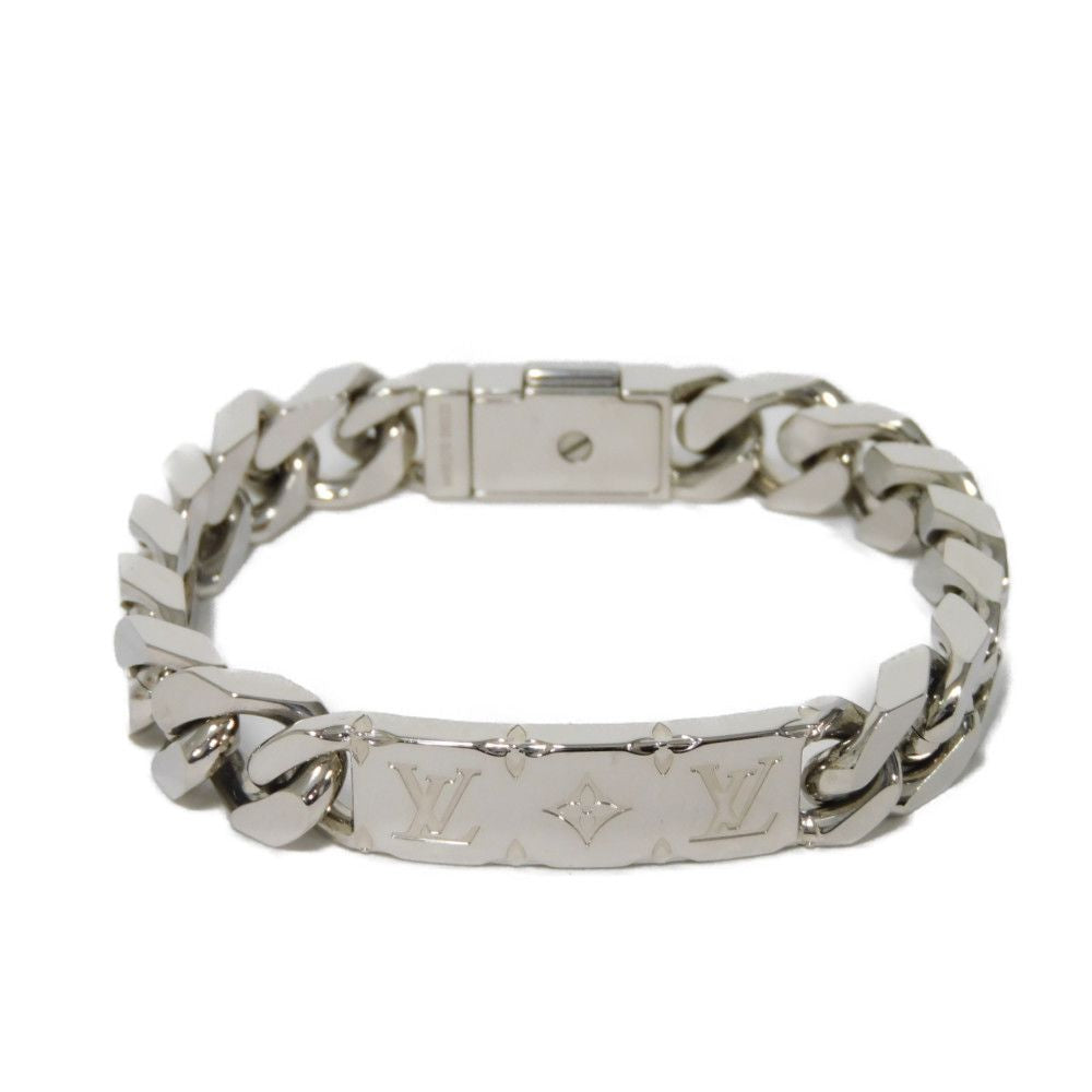 Louis Vuitton Bracelet M00270 Metal Silver Monogram Bracelet Chain