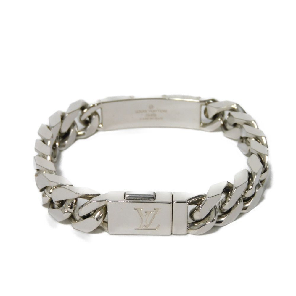 Louis Vuitton Bracelet M00270 Metal Silver Monogram Bracelet Chain