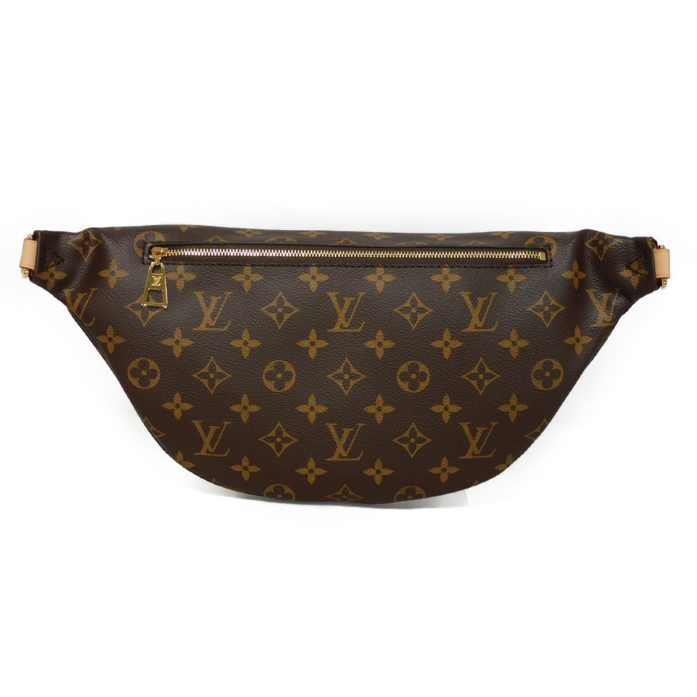 Louis Vuitton Shoulder Bag M46784 Monogram Canvas X Natural Cowhide Leather Brown Current Lv Logo
