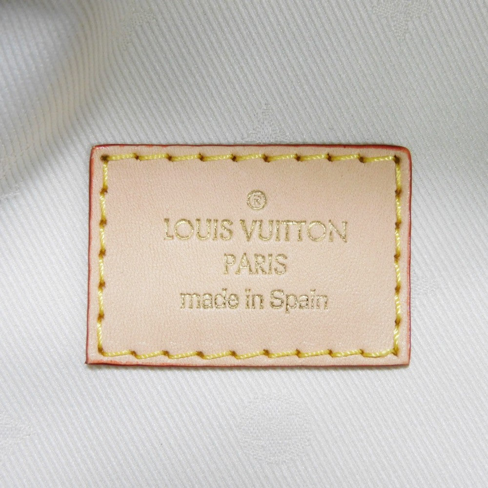Louis Vuitton Shoulder Bag M46784 Monogram Canvas X Natural Cowhide Leather Brown Current Lv Logo