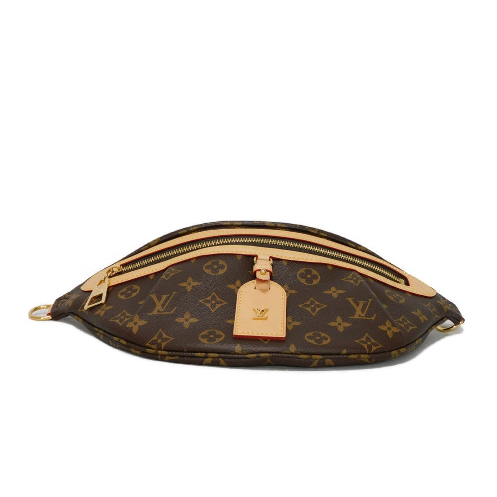 Louis Vuitton Shoulder Bag M46784 Monogram Canvas X Natural Cowhide Leather Brown Current Lv Logo