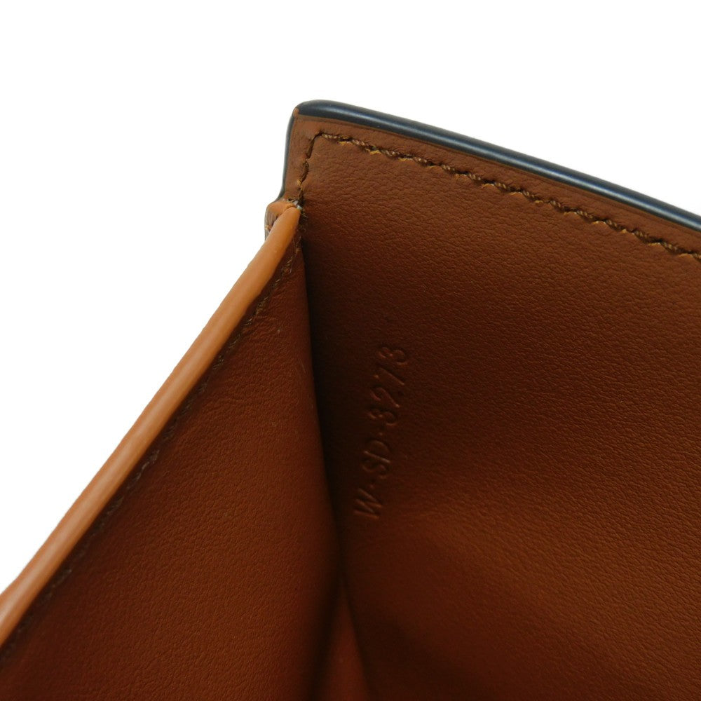 Celine Tri-Fold Wallet 10F523Cq7.04Lu Satin Calfskin Brown Current Calfskin Brown Turnlock Sese