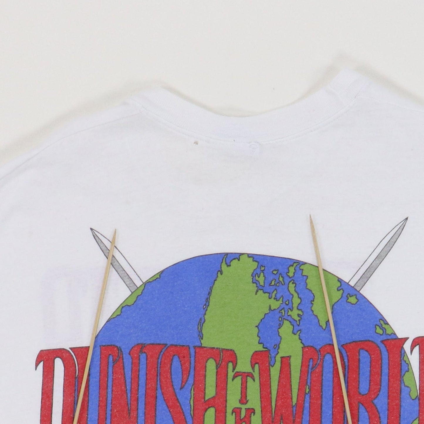 1989 Faith Or Fear Punish The World Tour Shirt