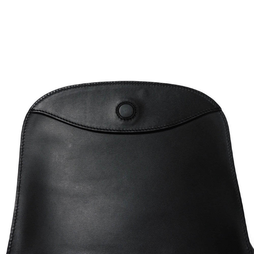 Berluti Backpack Signature Canvas X Venezia Calf Leather Black New Logo Emblem Signature Cocoa