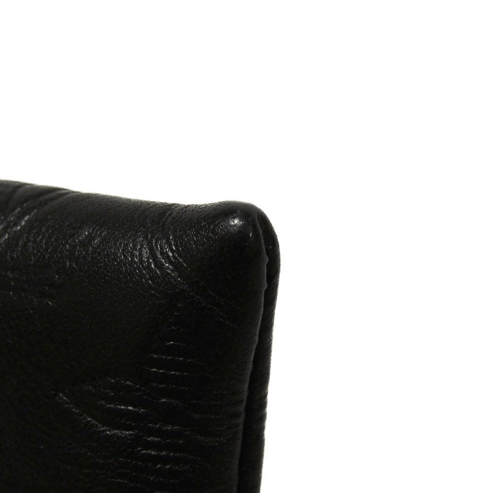 Louis Vuitton Clutch Bag M81570 Shadow Leather (Monogram Embossing) Noir Current Lv Logo Black