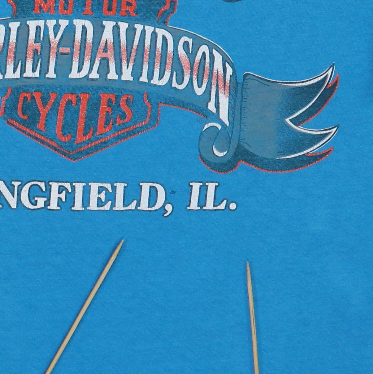 1988 Harley Davidson Motor Cycles Springfield Shirt