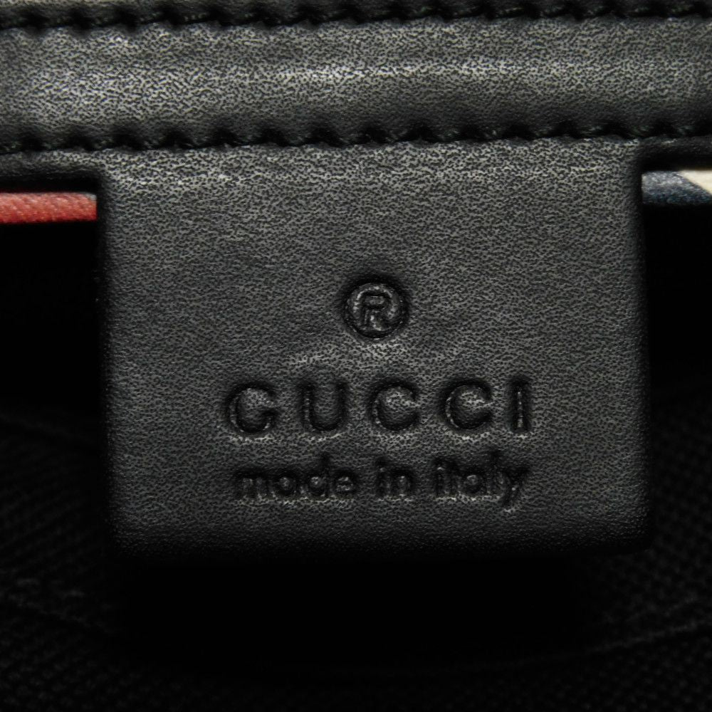 Gucci Shoulder Bag 474137 9F23N 8850 Gg Supreme Canvas (Polyurethane Processing) X Calfskin Leather