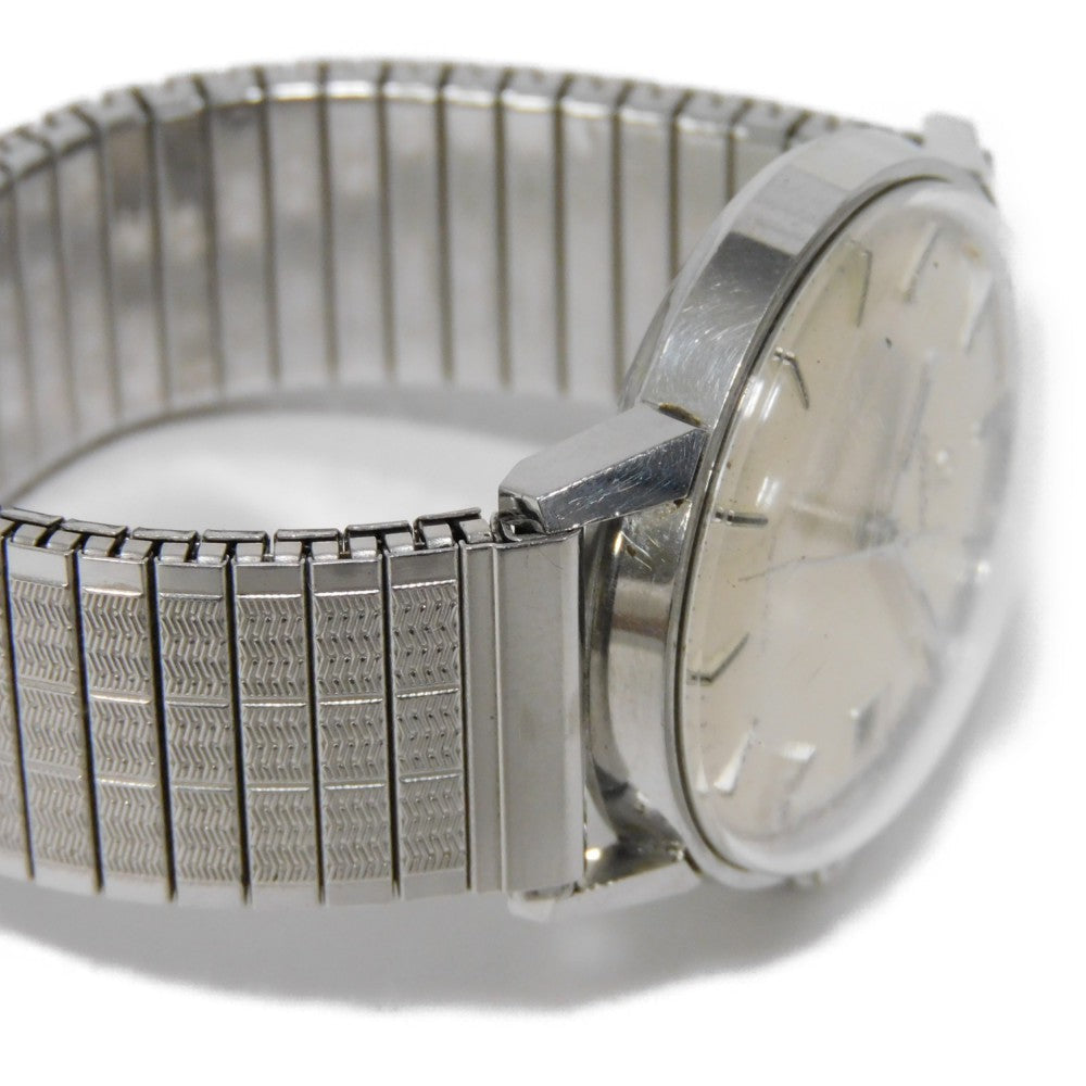 Omega Watches Hand Winding 166.011Sp Stainless Steel Silver Geneva Silver Dial Mens