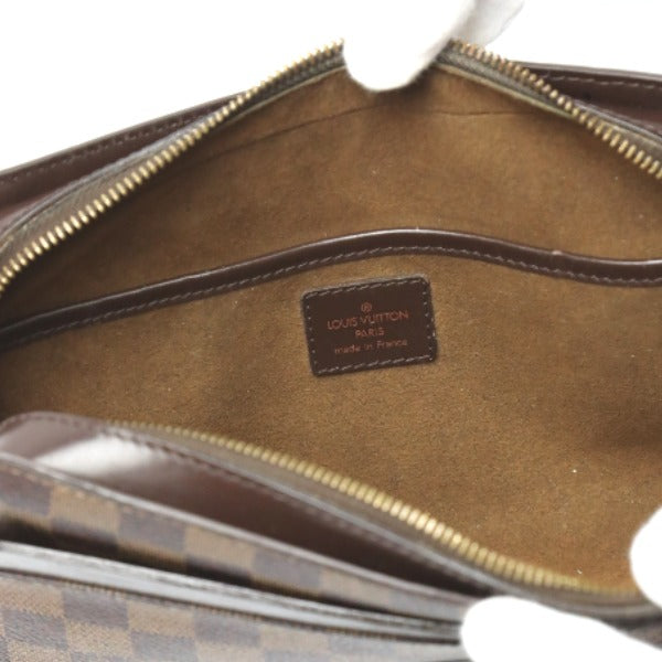 Louis Vuitton Business Bag N51993 Damier Canvas Brown Clutch Bag Damier Ebene Saint Louis Mens