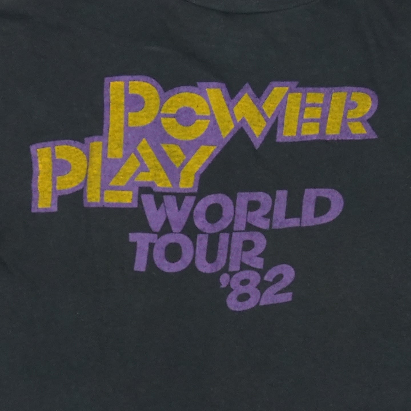Shirt 1982 April Wine Power Play World Tour