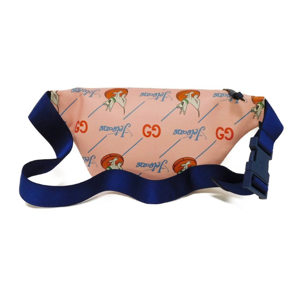Gucci Sling Bag 502095 Facak 4957 Pvc Canvas Pink Chilled License The Jetsons Waist Pouch