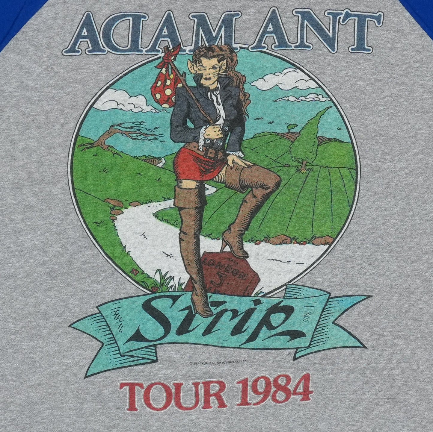 1984 Adam Ant Strip Tour Jersey Shirt