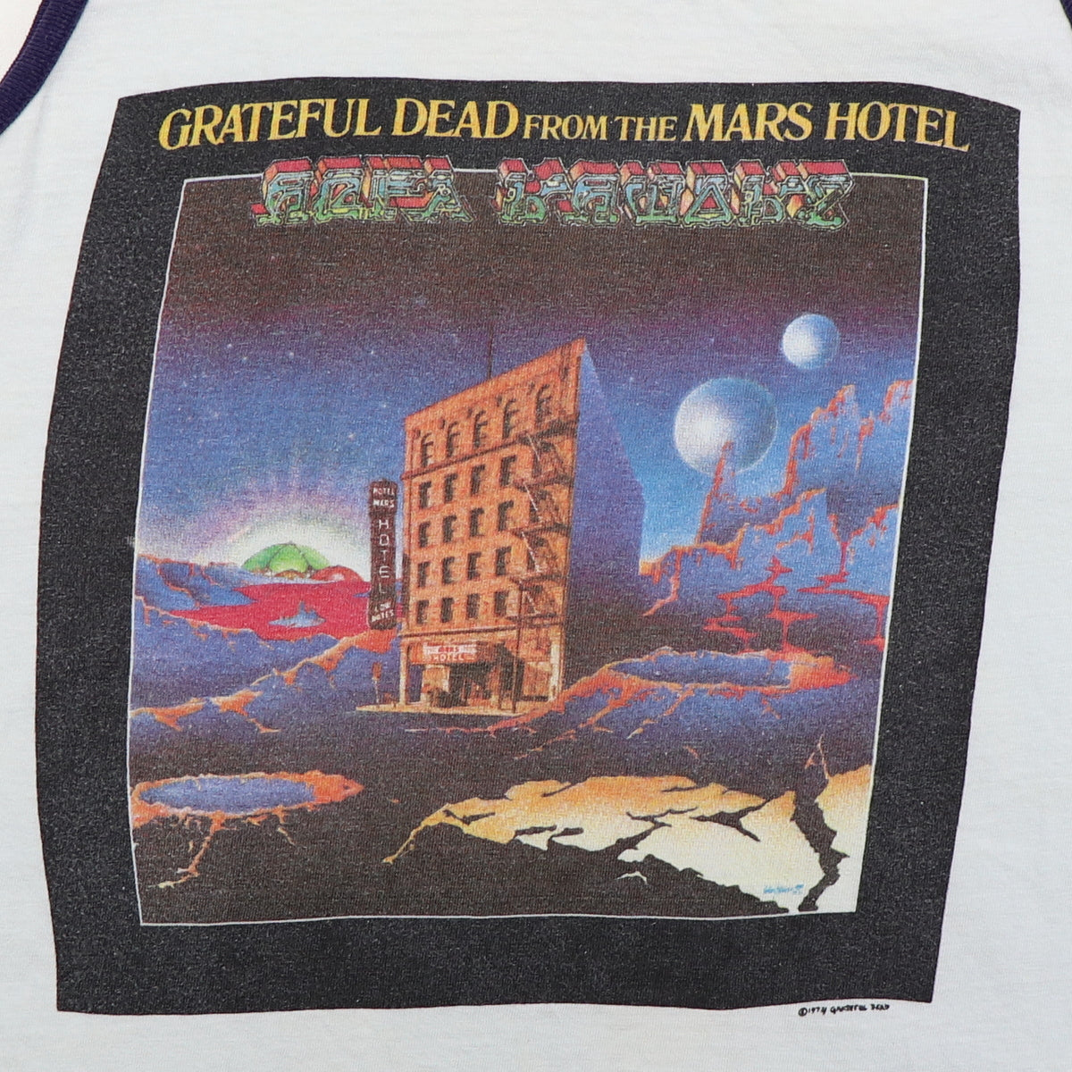 1974 Grateful Dead From The Mars Hotel Tank Top