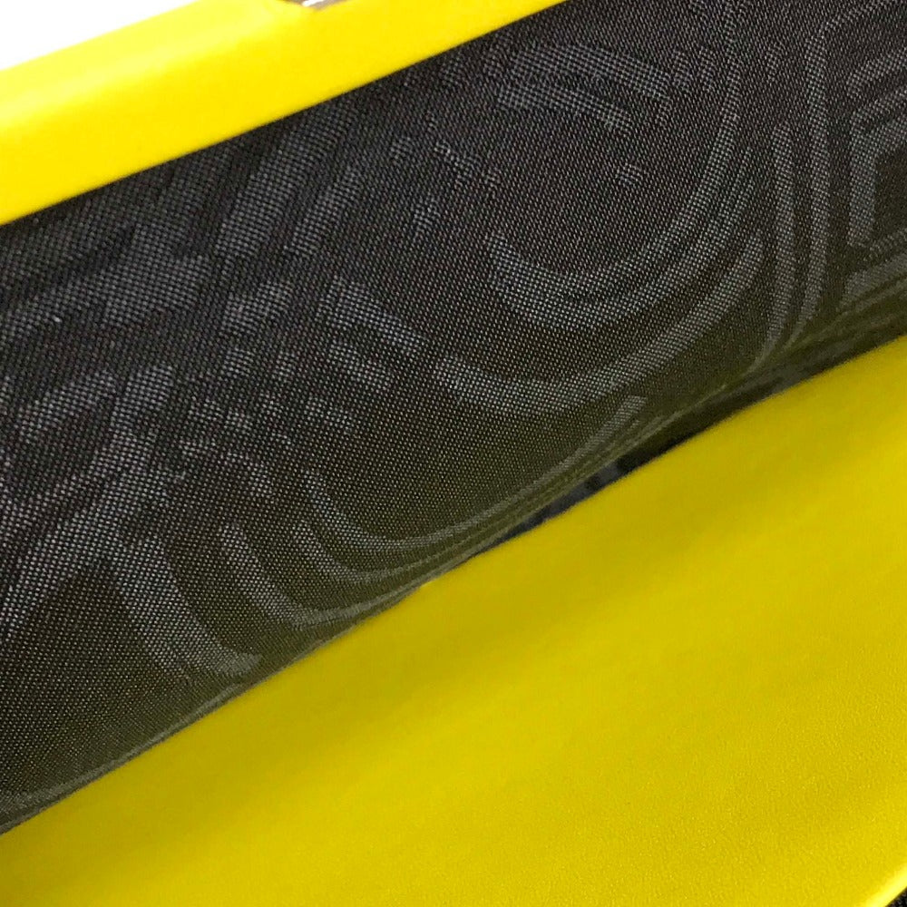 Emilio Pucci Long Wallet Purse Leather Yellow Type Gamaguchi Women